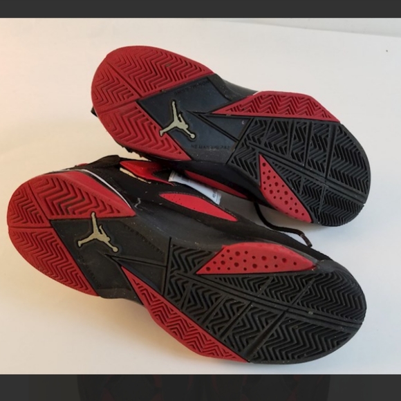 Nike Air Jordan True Flight Size 5Y Sneakers Athletic red black shoes - Picture 5 of 5